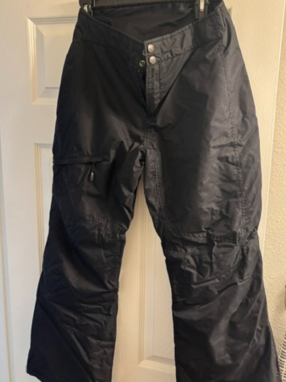Columbia Bugaboo Omni-Tech Ski Snow Pants Black | Women's Medium Short